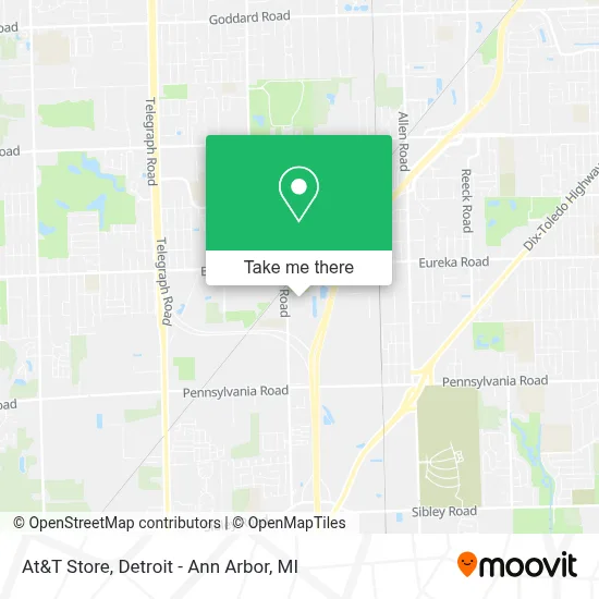At&T Store map