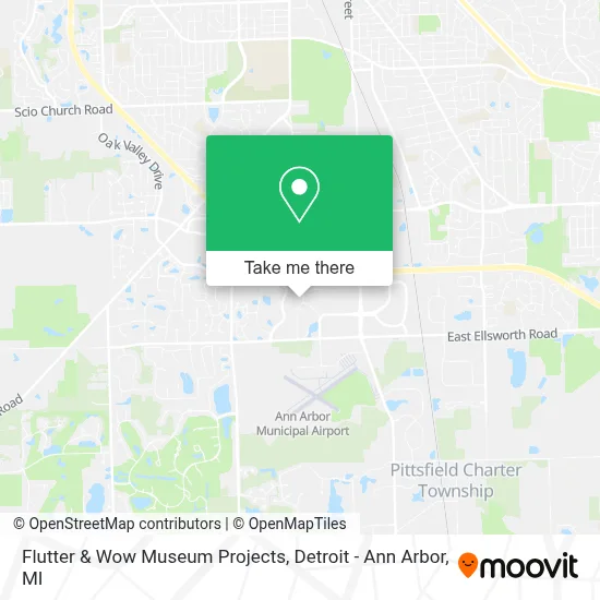 Flutter & Wow Museum Projects map