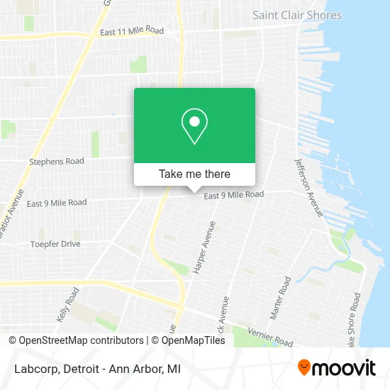Labcorp map