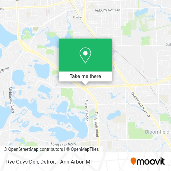 Rye Guys Deli map