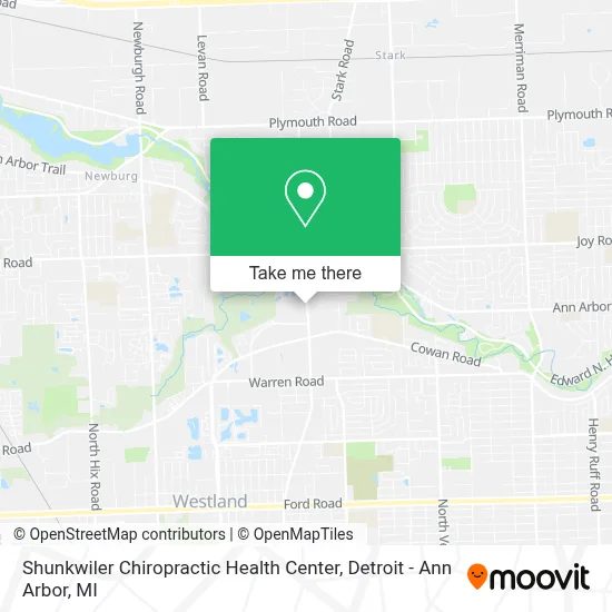 Shunkwiler Chiropractic Health Center map