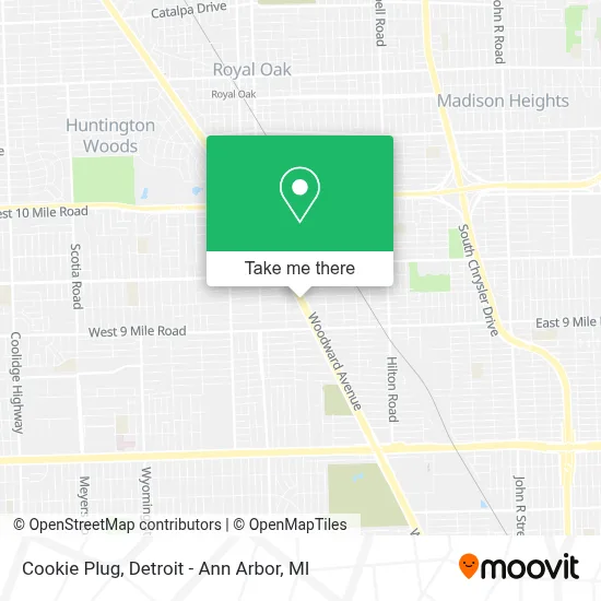 Cookie Plug map