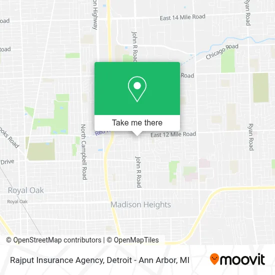 Rajput Insurance Agency map