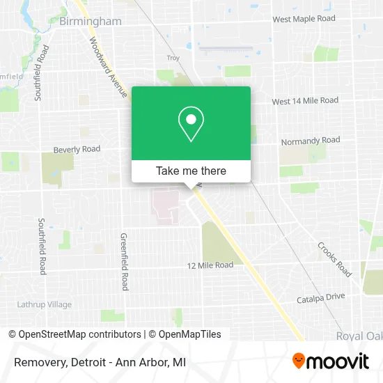 Removery map