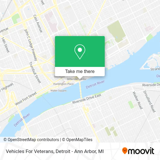 Vehicles For Veterans map