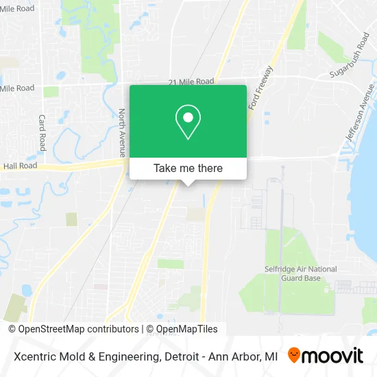 Xcentric Mold & Engineering map