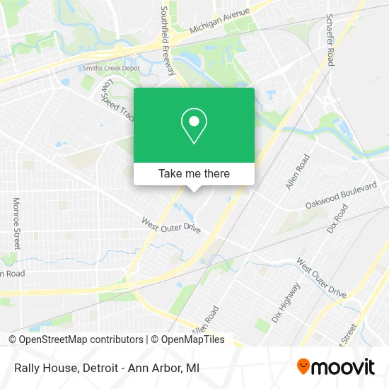 Rally House map