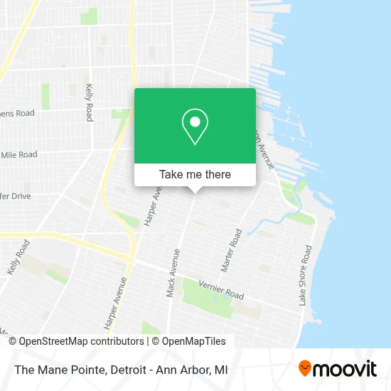 The Mane Pointe map