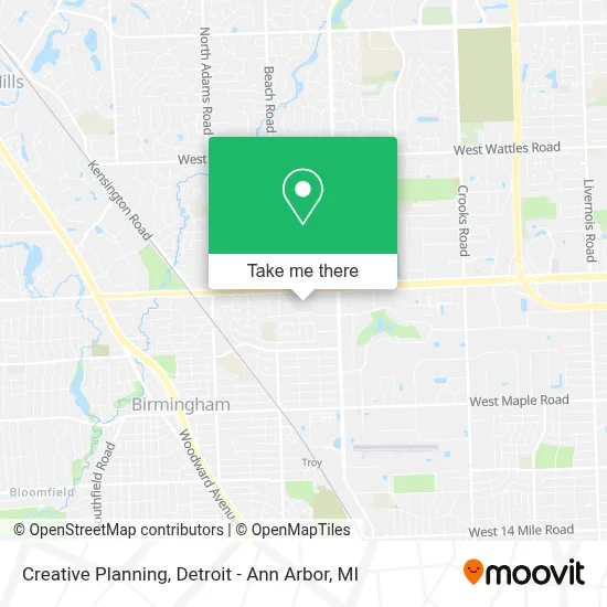 Creative Planning map