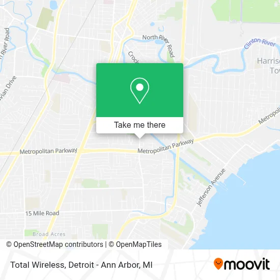 Total Wireless map