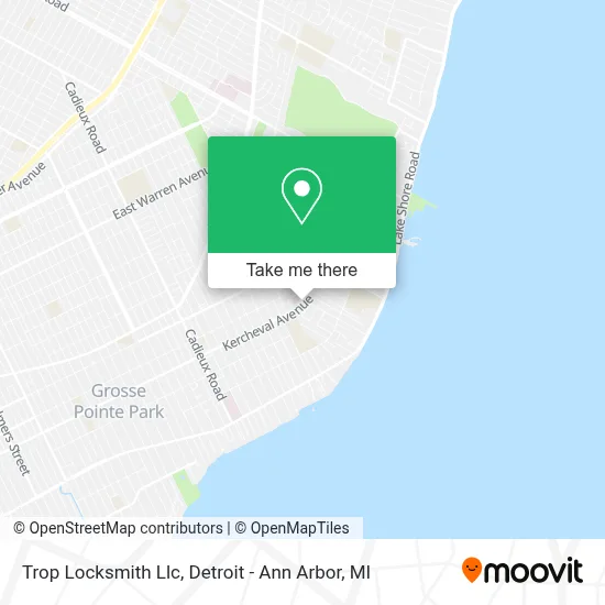 Trop Locksmith Llc map