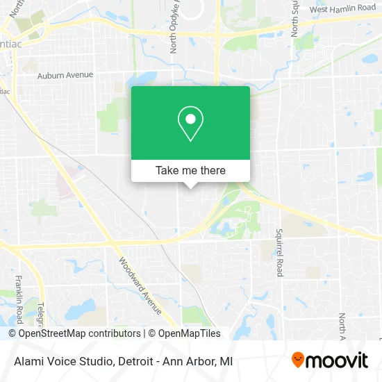 Alami Voice Studio map