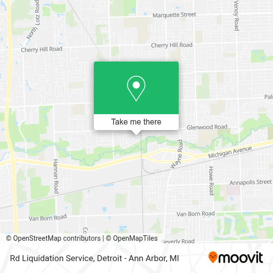 Rd Liquidation Service map