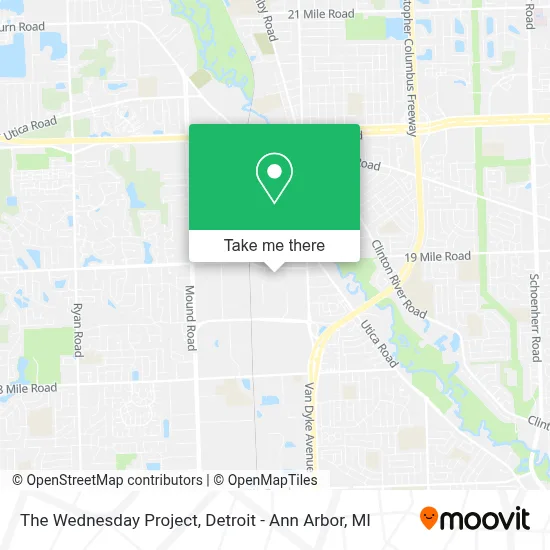 The Wednesday Project map