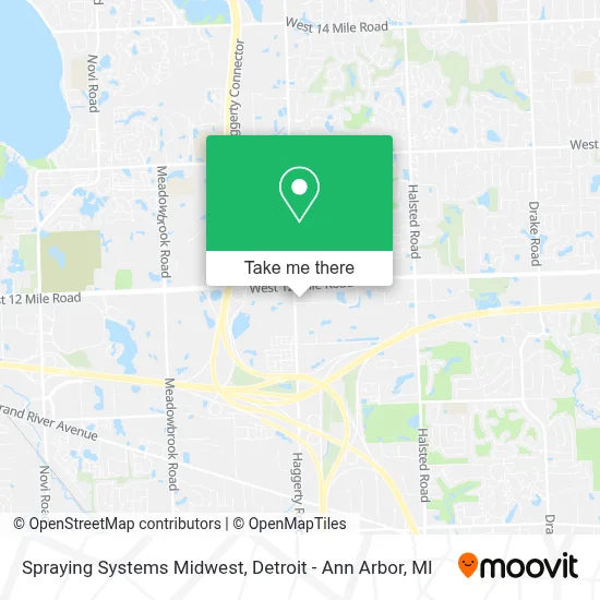 Spraying Systems Midwest map