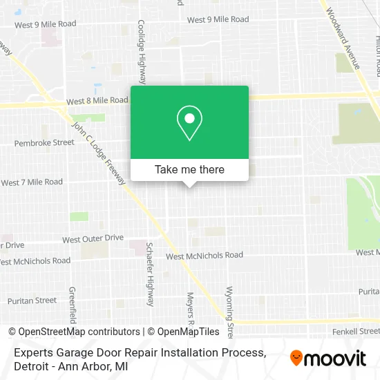 Experts Garage Door Repair Installation Process map