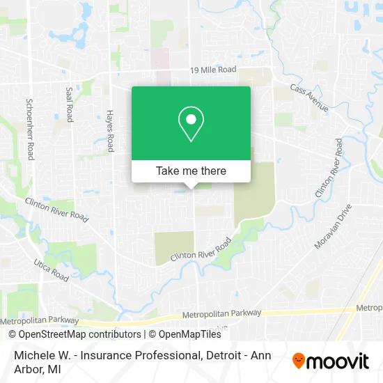 Michele W. - Insurance Professional map