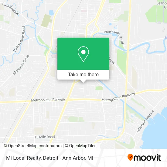 Mi Local Realty map