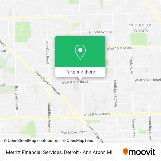 Merritt Financial Services map
