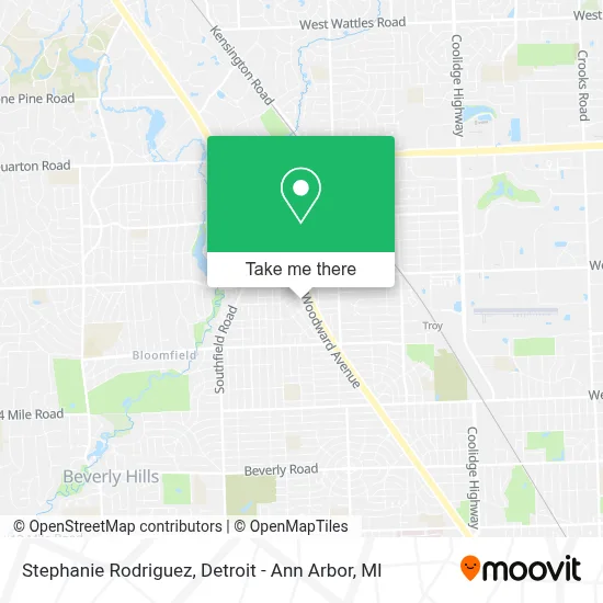 Stephanie Rodriguez map