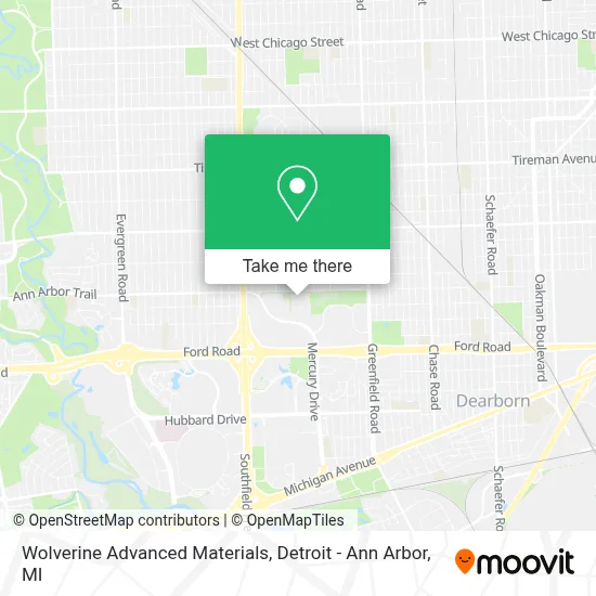 Wolverine Advanced Materials map