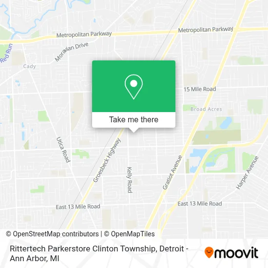 Rittertech Parkerstore Clinton Township map