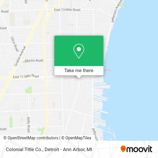 Colonial Title Co. map