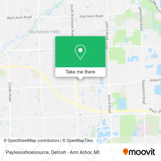 Paylessshoesource map
