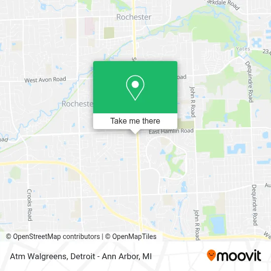 Atm Walgreens map