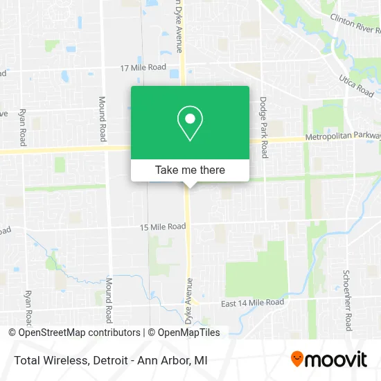 Total Wireless map