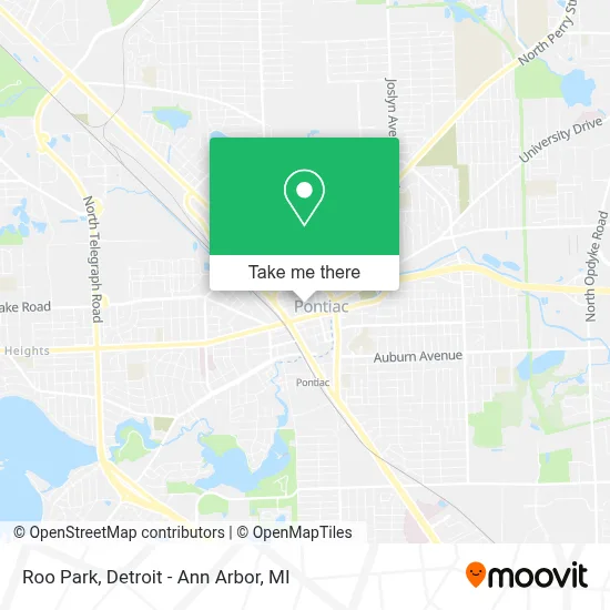 Roo Park map
