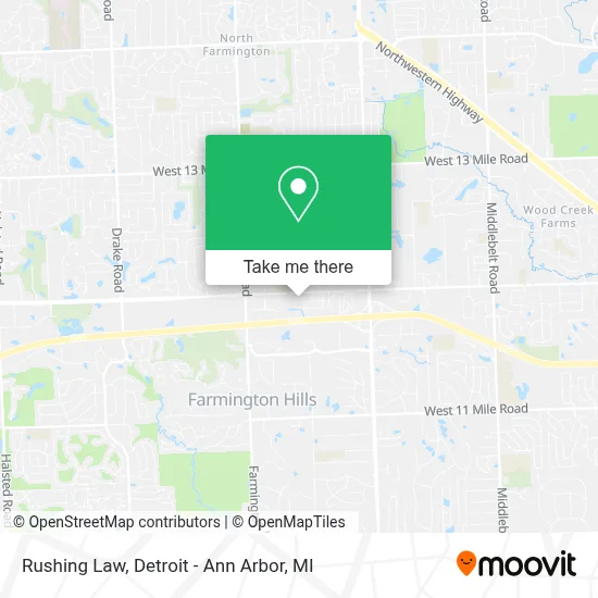 Rushing Law map