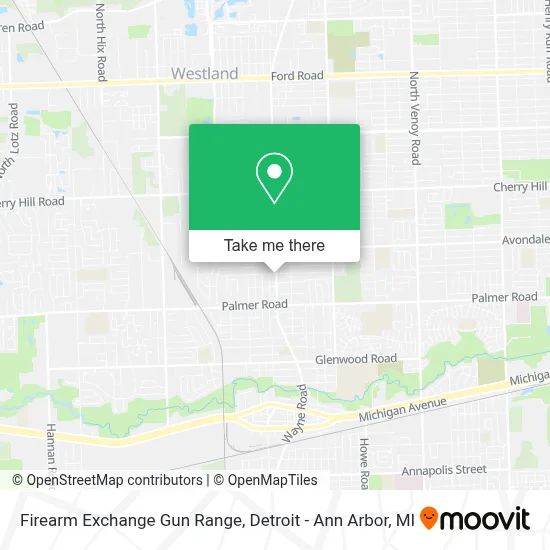 Firearm Exchange Gun Range map