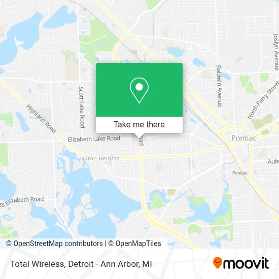 Total Wireless map