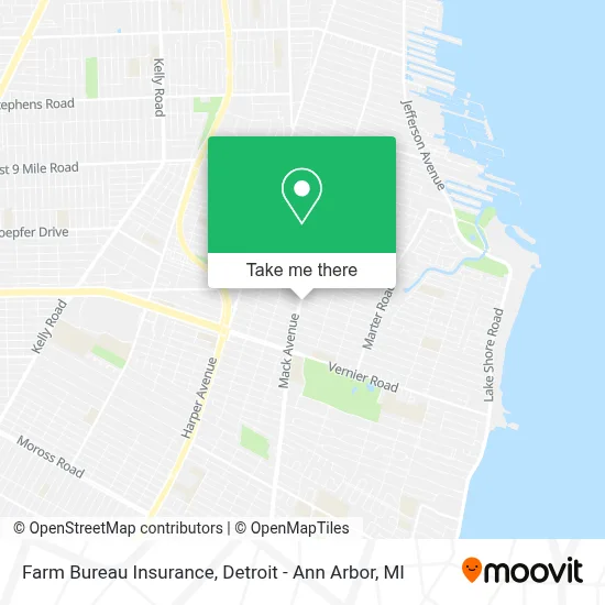 Farm Bureau Insurance map