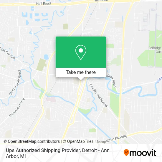 Ups Authorized Shipping Provider map