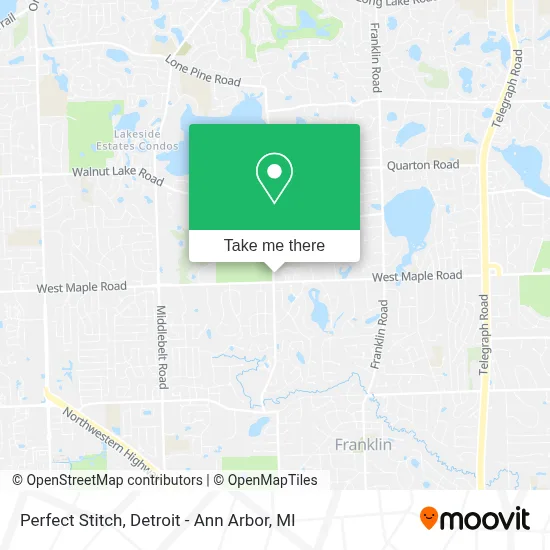 Perfect Stitch map