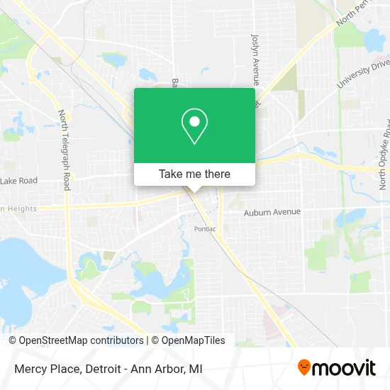 Mercy Place map