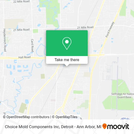 Choice Mold Components Inc map