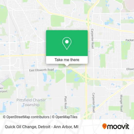 Quick Oil Change map