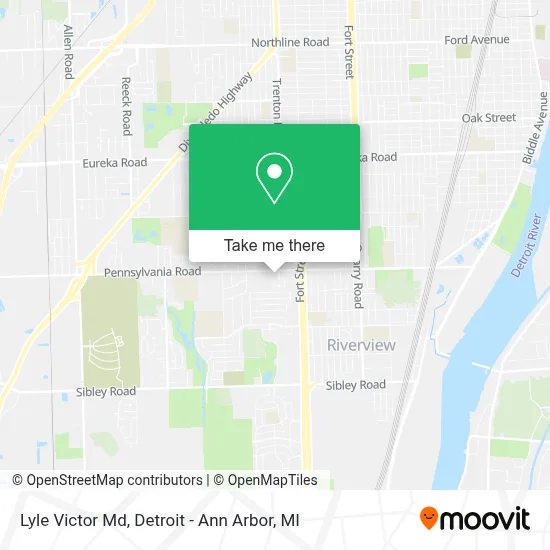 Lyle Victor Md map