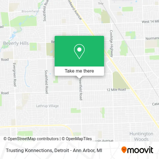 Trusting Konnections map