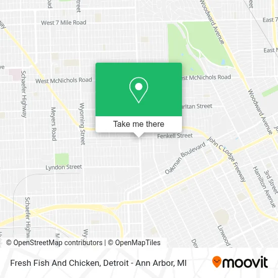 Fresh Fish And Chicken map