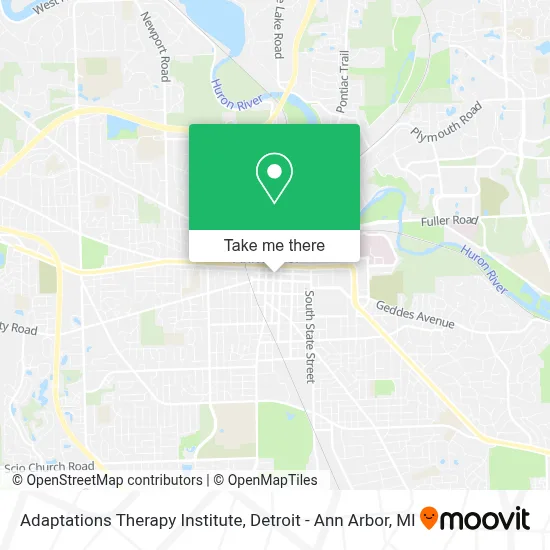 Adaptations Therapy Institute map