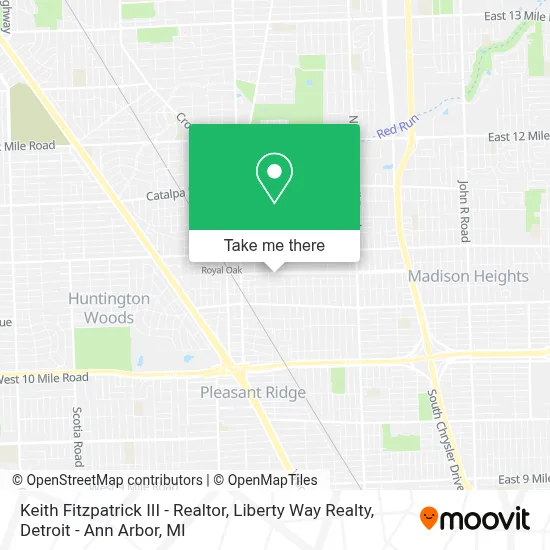 Keith Fitzpatrick III - Realtor, Liberty Way Realty map