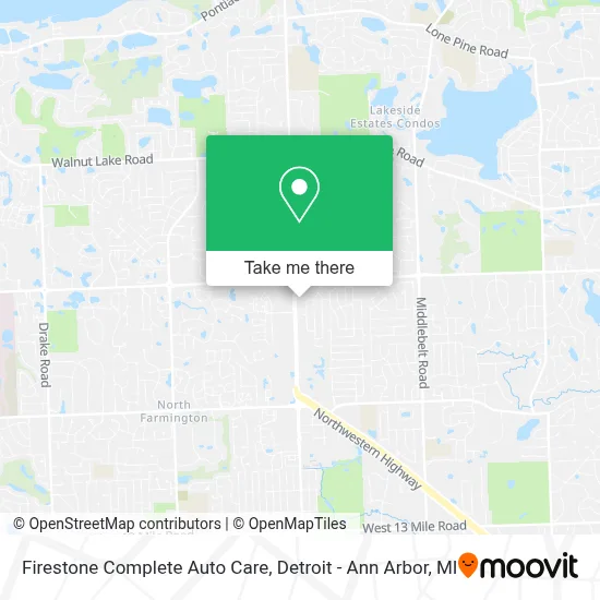 Firestone Complete Auto Care map