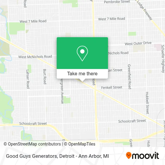Good Guys Generators map