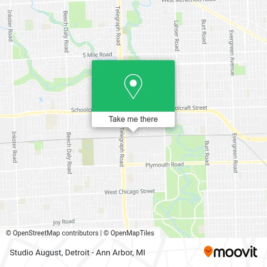 Studio August map