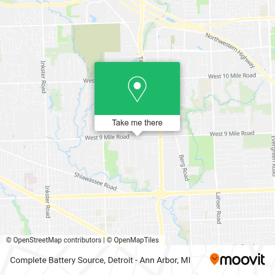 Complete Battery Source map