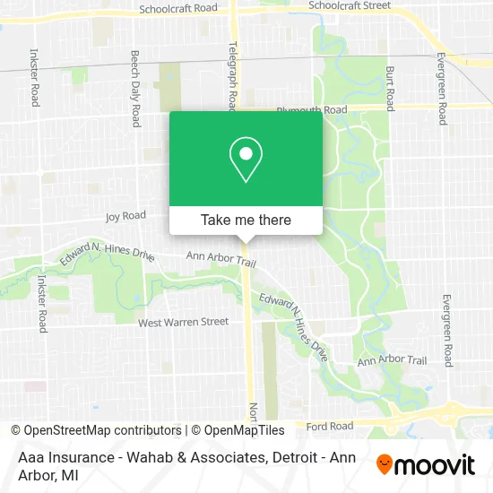 Aaa Insurance - Wahab & Associates map